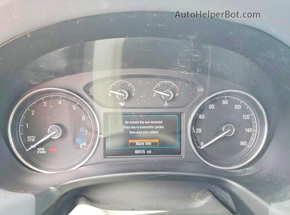 5GAERBKW4JJ212874 2018 BUICK ENCLAVE Gray Widok tylnych siedzeń