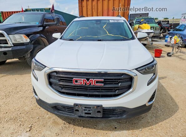 3GKALMEV9LL291715 2020 GMC TERRAIN White Вид ззаду