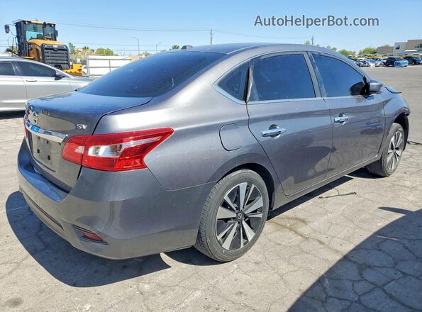 3N1AB7AP2KY415559 2019 NISSAN SENTRA Gray Front right