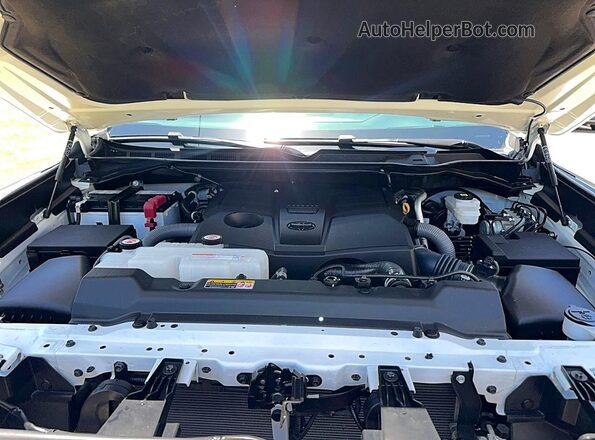 5TFMA5DB1SX239431 2025 TOYOTA TUNDRA White Widok deski rozdzielczej