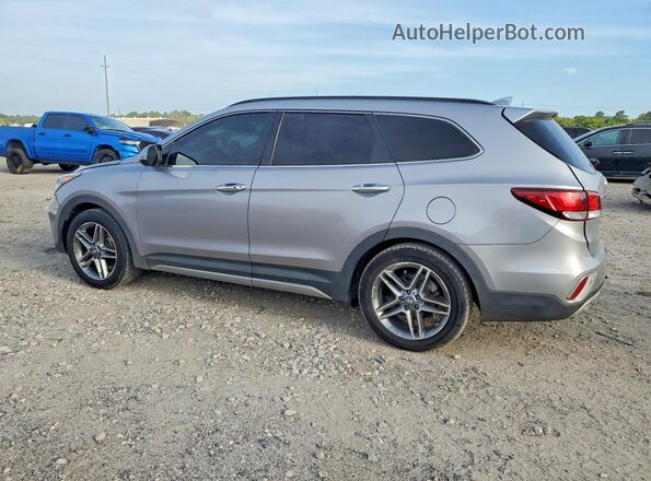 KM8SR4HF3HU181092 2017 HYUNDAI SANTA Gray Trasero derecho