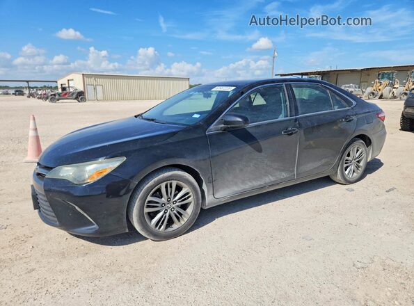 4T1BF1FK4GU500912 2016 TOYOTA CAMRY Black Հետևի ձախ