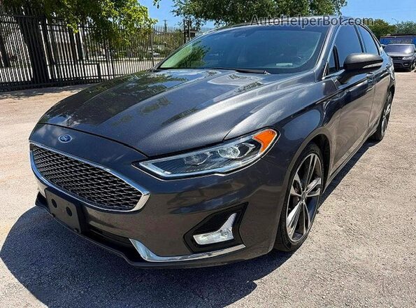 3FA6P0D93LR115278 2020 FORD FUSION Gray Հետևի ձախ