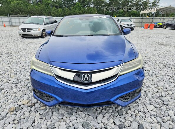19UDE2F83HA000870 2017 ACURA ILX Синий Вид сзади