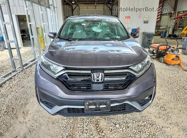 2HKRW2H84LH684795 2020 HONDA CR-V Gray Вид ззаду