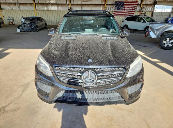 4JGDA6EB0HA933832 2017 MERCEDES-BENZ GLE Черный Вид сзади