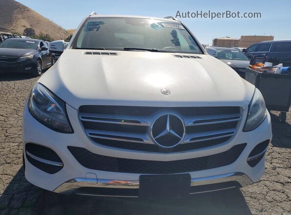 4JGDA5JB8JB071699 2018 MERCEDES-BENZ GLE-CLASS White Rear view