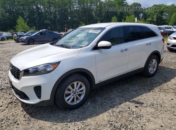 5XYPGDA30KG568904 2019 KIA SORENTO White Tył lewy