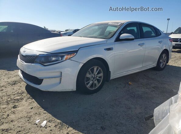 5XXGT4L33JG191772 2018 KIA OPTIMA White Trasero izquierdo