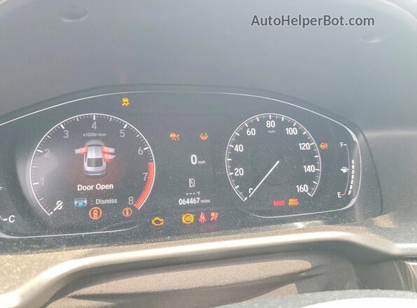 1HGCV1F4XMA059119 2021 HONDA ACCORD Blue უკანა სავარძლების ხედი