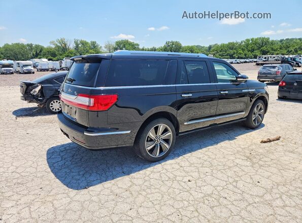 5LMJJ3LT6KEL25128 2019 LINCOLN NAVIGATOR Black Front right