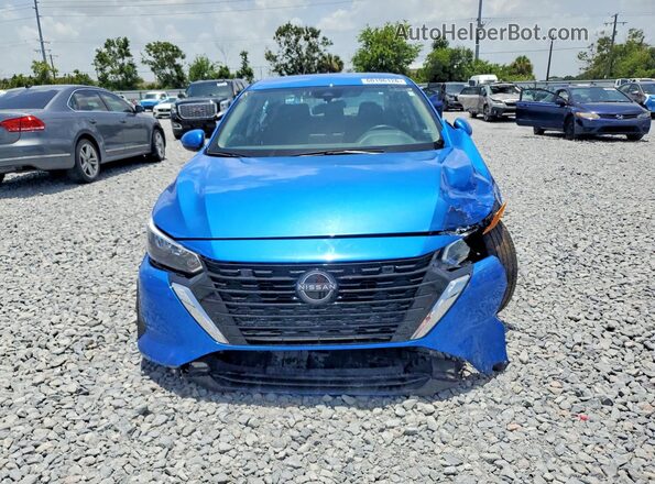 3N1AB8CV6SY311450 2025 NISSAN SENTRA Blue Widok z tyłu
