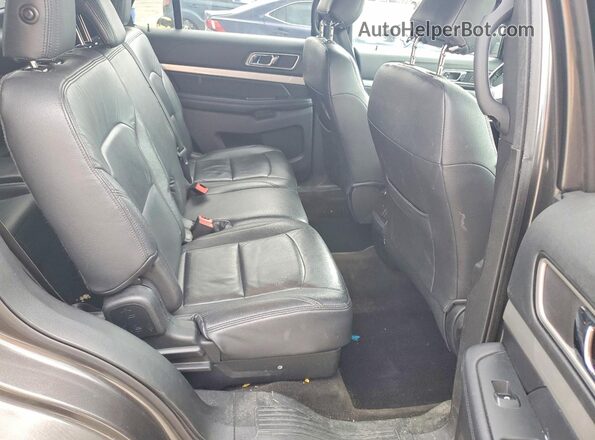 1FM5K8DH5HGD46963 2017 FORD EXPLORER Gray Engine compartment view