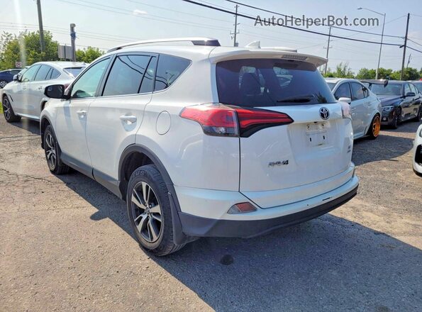 2T3BFREV5JW759384 2018 TOYOTA RAV4 White წინა მარჯვენა