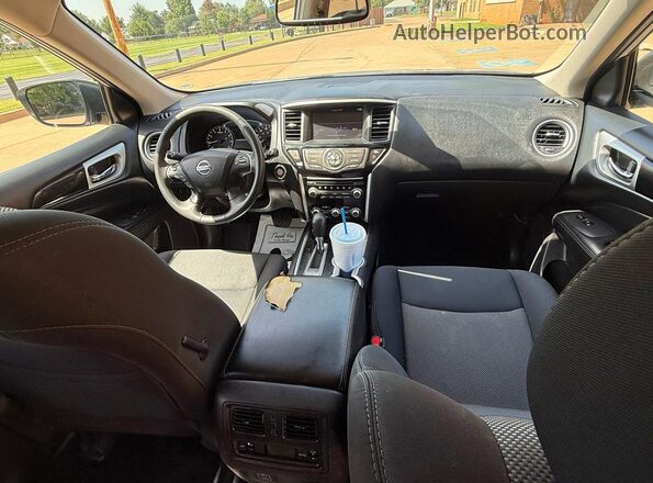5N1DR2MN8JC624231 2018 NISSAN PATHFINDER Silver Vista de los asientos traseros