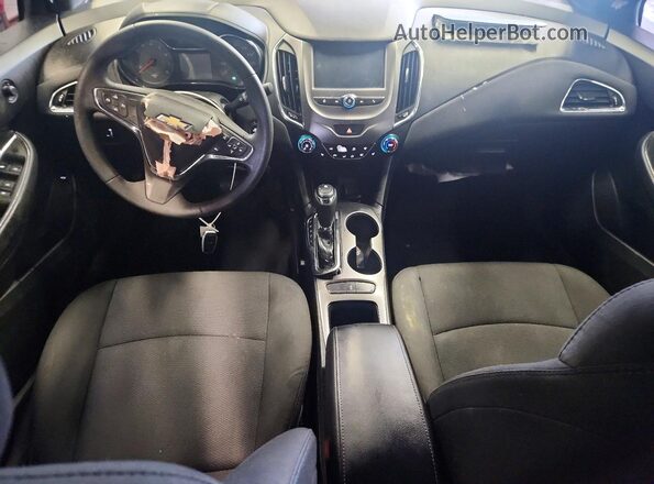 1G1BE5SM7H7218598 2017 CHEVROLET CRUZE Blue Սարքավորումների վահանակի տեսք