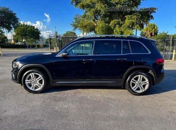 W1N4M4GB2LW019423 2020 MERCEDES-BENZ GLB-CLASS Black Widok naklejki z numerem VIN