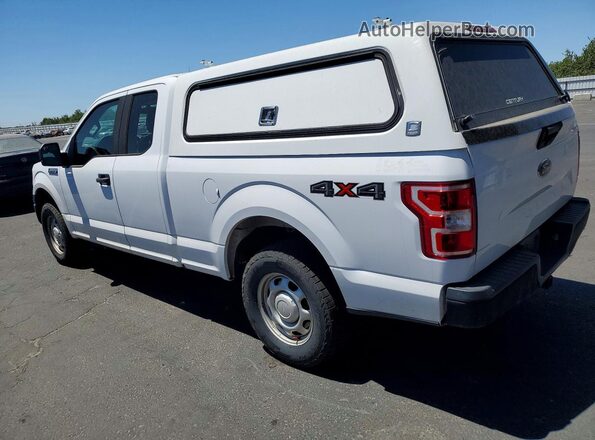 1FTFX1E52JKE45376 2018 FORD F150 White Tył prawy