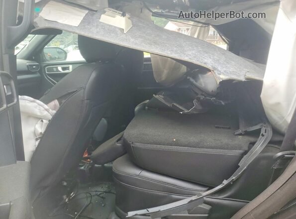 1FM5K8AB7PGB61828 2023 FORD EXPLORER Black Սալոնի հետևի տեսք
