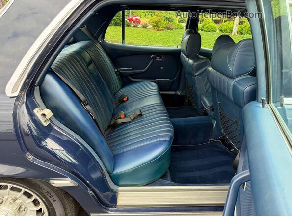 11603312062908 1977 MERCEDES-BENZ 450 Blue Widok wnętrza z przodu