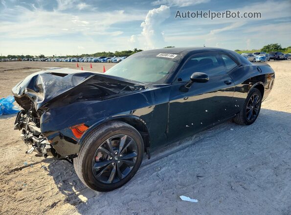 2C3CDZGG8LH155778 2020 DODGE CHALLENGER Black Rear left