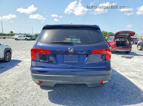 5FNYF6H59GB039282 2016 HONDA PILOT Blue Սալոնի դիմացի տեսք