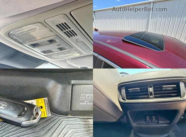 7FARW1H83HE012604 2017 HONDA CR-V Burgundy 360 interior view