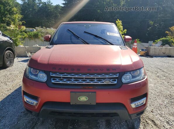 SALWR2FV2HA667472 2017 LAND ROVER RANGE ROVER Красный Вид сзади