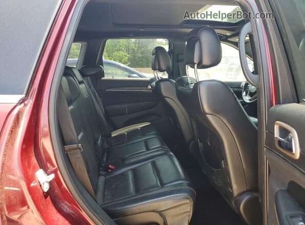 1C4RJFBG6HC639981 2017 JEEP GRAND Burgundy ძრავის განყოფილების ხედი