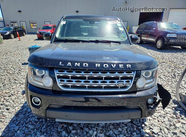 SALAK2V63GA800117 2016 LAND ROVER LR4 Black Widok z tyłu