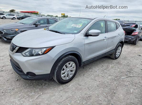JN1BJ1CP2KW211773 2019 NISSAN ROGUE Серебряный Задняя левая четверть