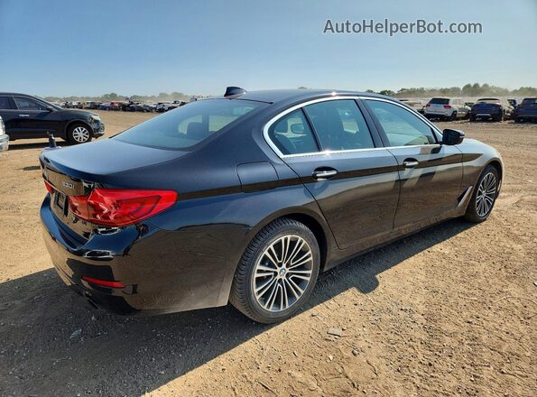 WBAJA7C38HG904016 2017 BMW 5 SERIES Black Передня права чверть