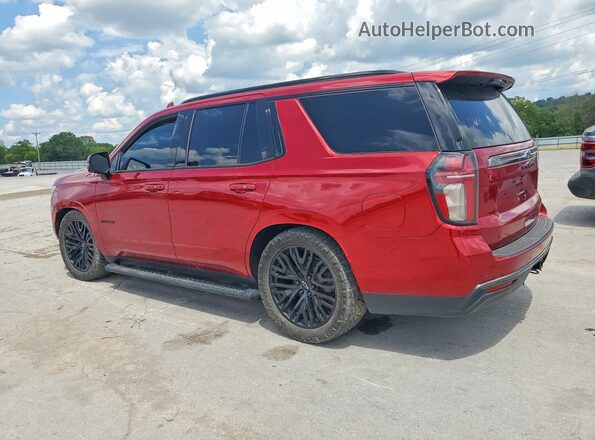 1GNSKPKD1NR140015 2022 CHEVROLET TAHOE Red Rear right