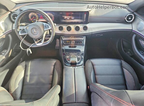 WDDZF6EB5JA489029 2018 MERCEDES-BENZ E-CLASS Black Вид щитка приладів