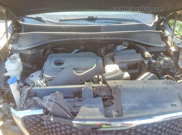 5XYPG4A38JG357531 2018 KIA SORENTO Black Widok naklejki z numerem VIN