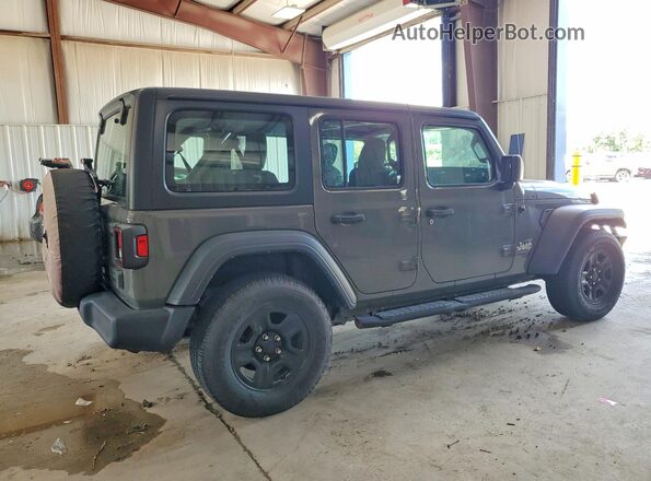 1C4HJXDN5JW332514 2018 JEEP WRANGLER Gray Front right