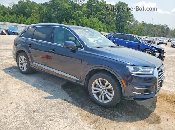 WA1LAAF73HD012436 2017 AUDI Q7 Blue Vista frontal