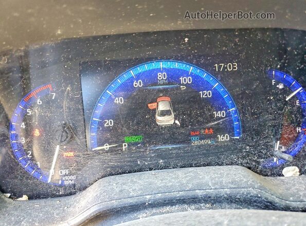 JTDEBRBE0LJ002522 2020 TOYOTA COROLLA White Հետևի նստատեղերի տեսք