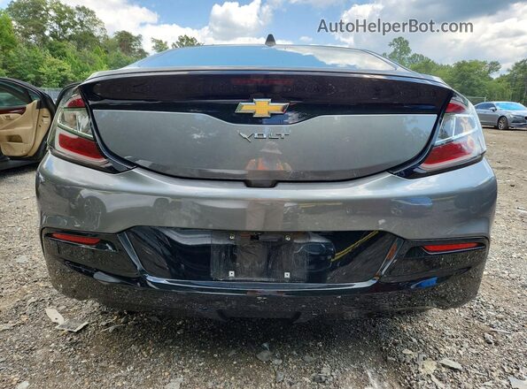 1G1RC6S50HU167434 2017 CHEVROLET VOLT Gray წინა სალონის ხედი