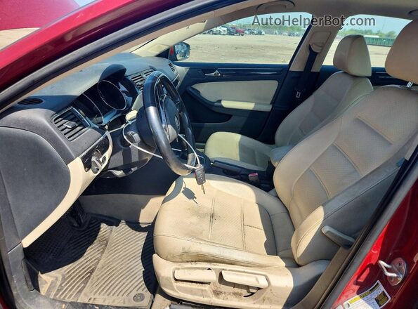 3VWL07AJ5GM323557 2016 VOLKSWAGEN JETTA Red Dashboard view