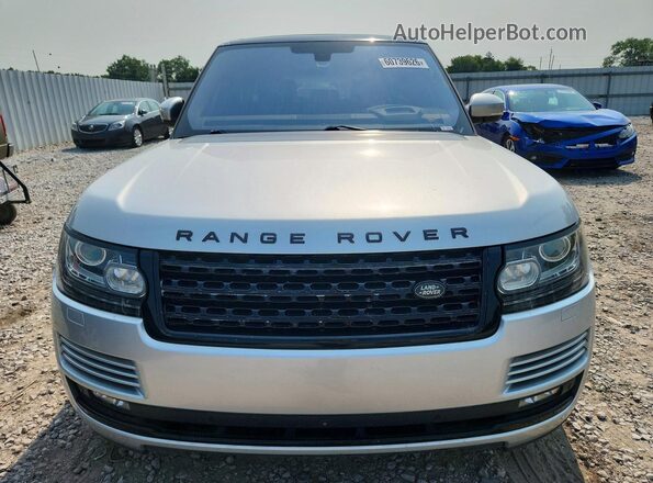 SALGS2EF3GA262996 2016 LAND ROVER RANGE Silver Вид ззаду