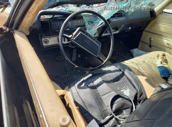 4353791142054 1969 BUICK SKYLARK Синий Вид панели приборов