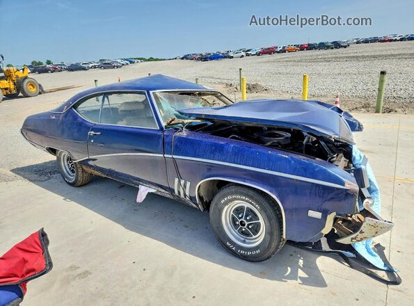 4353791142054 1969 BUICK SKYLARK Синий Передняя правая четверть