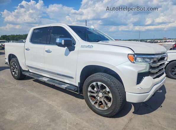 1GCUDJET8NZ500537 2022 CHEVROLET SILVERADO White Դիմացի տեսք