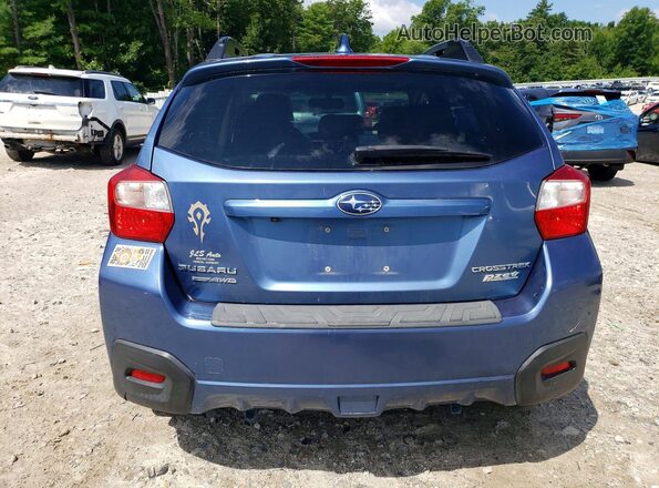 JF2GPALC5GH308011 2016 SUBARU CROSSTREK Blue Front interior view