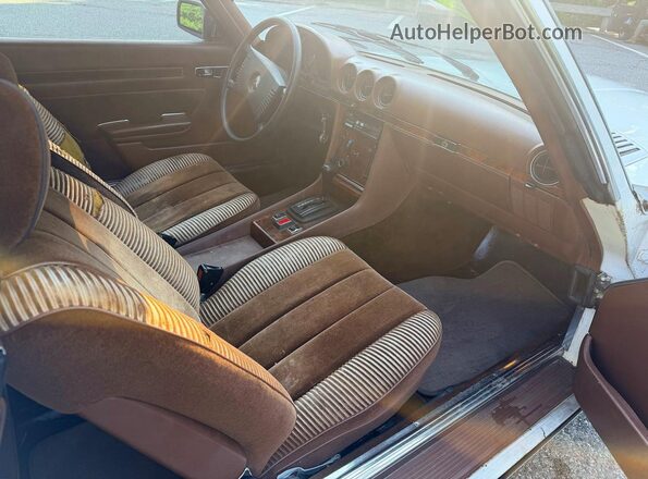 10702212007398 1979 MERCEDES-BENZ 280 Белый Вид сзади