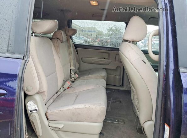 KNDMB5C19K6538516 2019 KIA SEDONA Blue Widok komory silnika