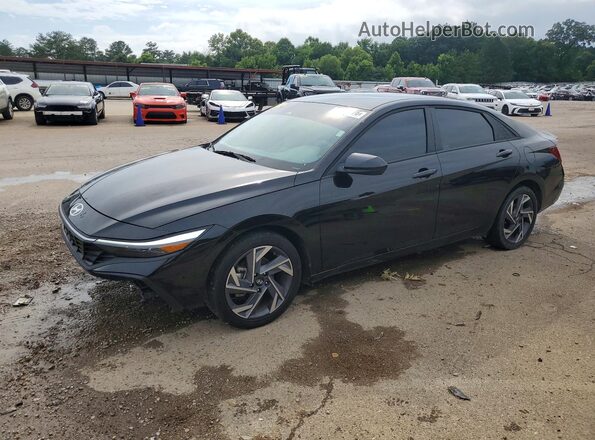 KMHLM4DG0SU069116 2025 HYUNDAI ELANTRA Black უკანა მარცხენა