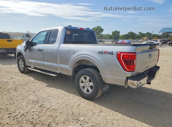 1FTEX1EP7NFB29404 2022 FORD F150 Серебряный Задняя правая четверть