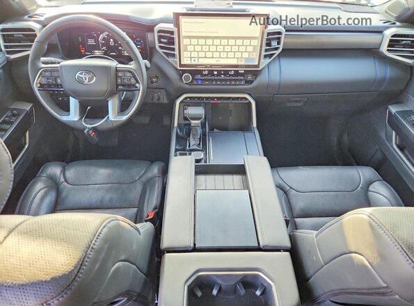 5TFNC5DB9SX103272 2025 TOYOTA TUNDRA Gray Սարքավորումների վահանակի տեսք